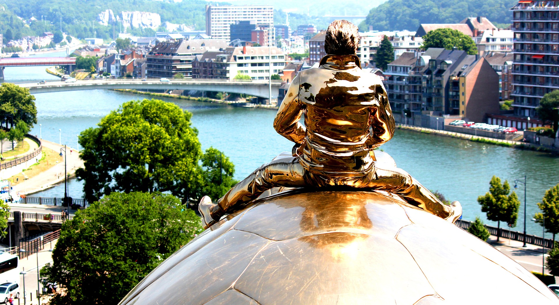 Journée à Namur: visite de Nathalie – Juin 2017