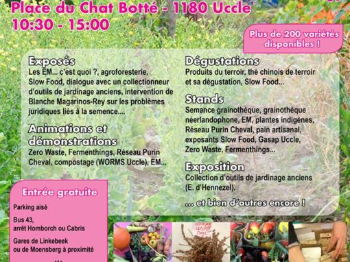 Bourse aux Semences – Mars 2018